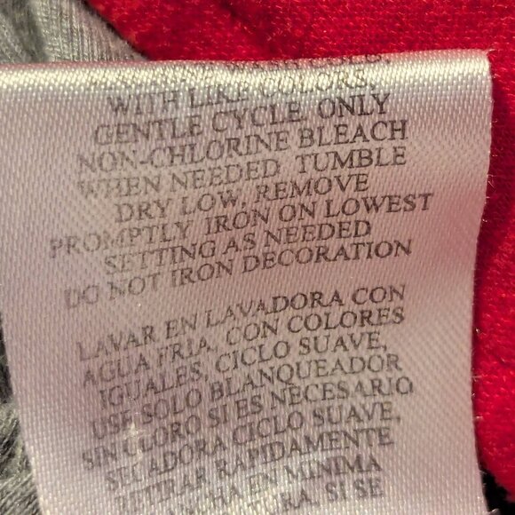 Disney Red Minnie Mouse Zip Front Jacket with Hood Ears Size 5 - Picture 9 of 9